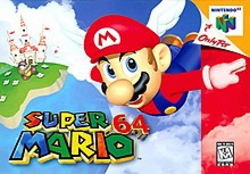 top 5 video game: Super Mario 64 (1996)