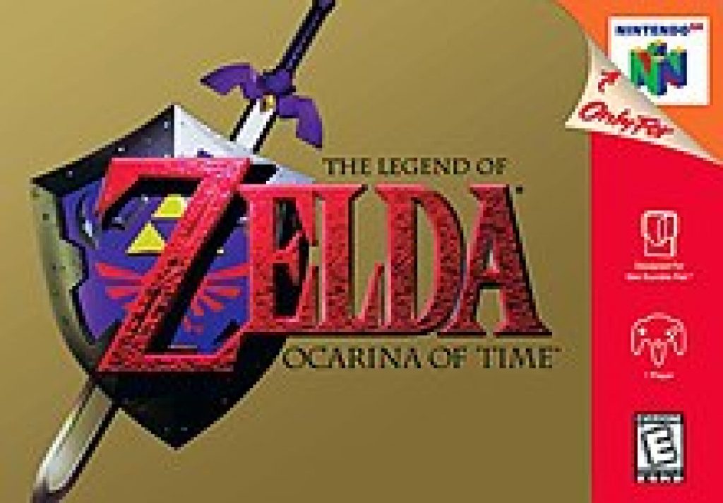 top 5 video game: Legend of Zelda: Ocarina of Time (1998)